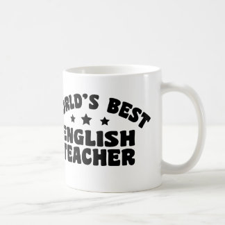 Taza De Café El mejor profesor de inglés del mundo