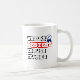 Taza De Café El mejor profesor de inglés del mundo