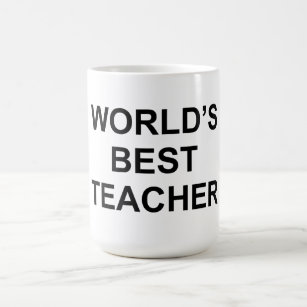 Taza De Café El mejor profesor del mundo