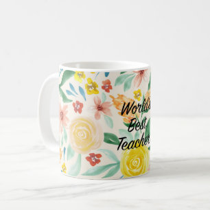 Taza De Café El mejor profesor del mundo