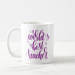 Taza De Café El mejor profesor del mundo