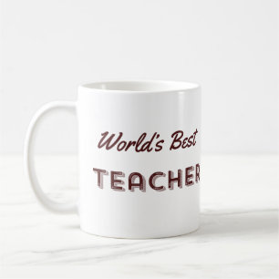 Taza De Café El mejor profesor del mundo