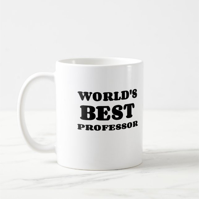 TAZA DE CAFÉ EL MEJOR PROFESOR DEL MUNDO (Izquierda)