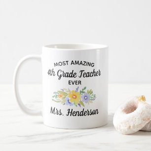 Taza De Café El mejor profesor siempre de encargo del profesor