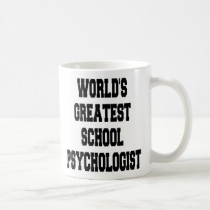 Taza De Café El mejor psicólogo escolar del mundo