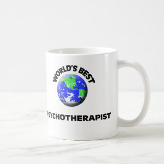Taza De Café El mejor psicoterapeuta del mundo