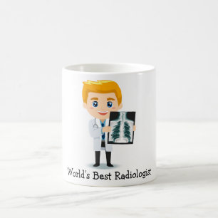 Taza De Café El mejor radiólogo del mundo - radiografía