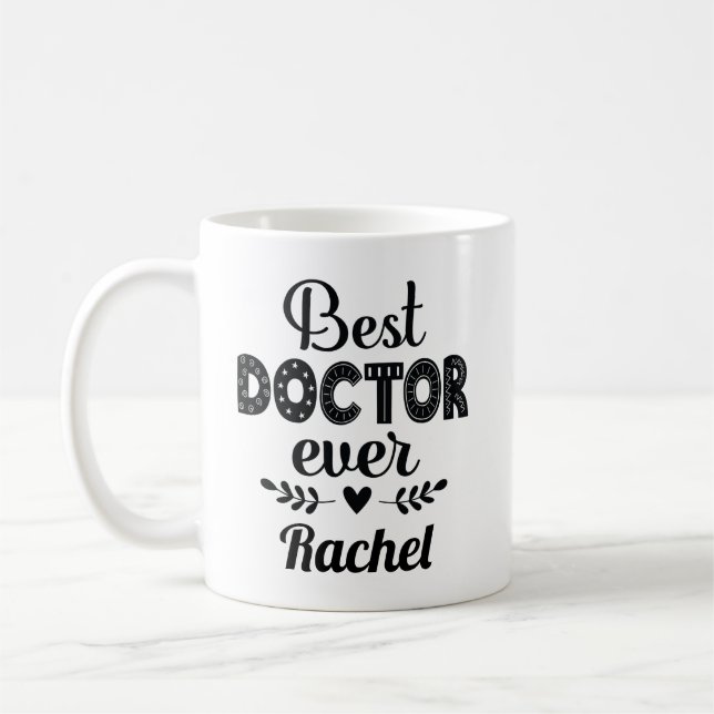 Taza De Café El mejor regalo de agradecimiento del Médica (Izquierda)
