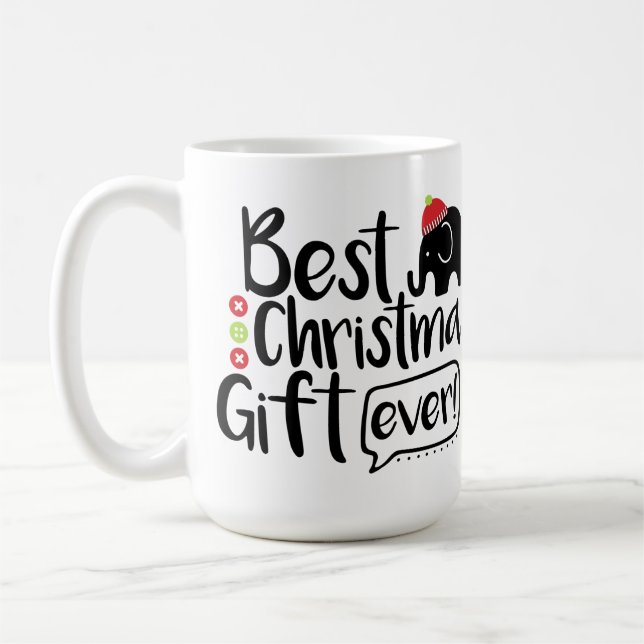 Taza De Café El mejor regalo de Navidades de la historia (Izquierda)
