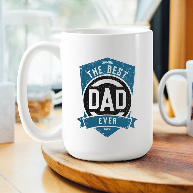 Taza De Café El mejor regalo del Día del Padre Moderno (Subido por el creador)