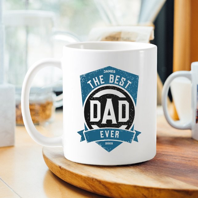 Taza De Café El mejor regalo del Día del Padre Moderno (Subido por el creador)