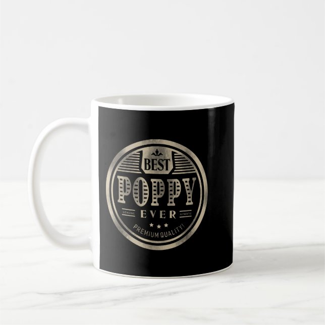 Taza De Café El mejor regalo del Día del Padre Padre del abuelo (Izquierda)