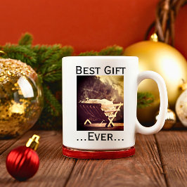 Taza De Café El mejor regalo que los Navidades de la historia b