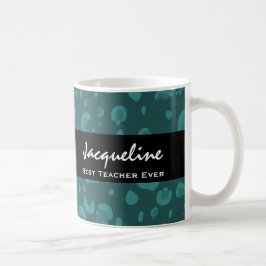 Taza De Café El mejor regalo verde azulado conocido siempre de