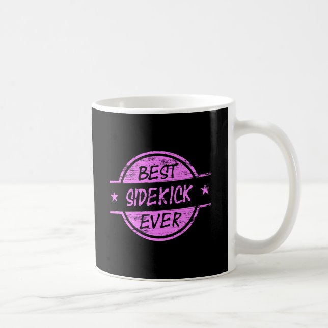 Taza De Café El mejor rosa del compinche nunca (Derecha)
