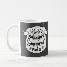 Taza De Café El mejor Sauerkraut más gracioso del mundo