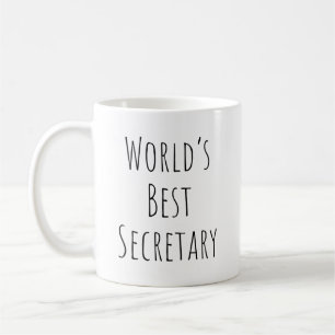 Taza De Café El mejor secretario del mundo