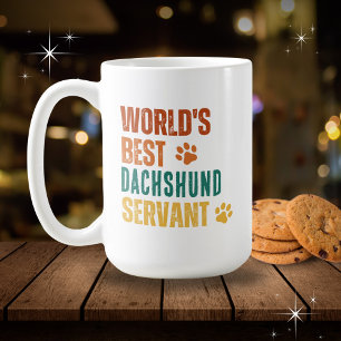 Taza De Café El mejor sirviente del mundo del personalizable
