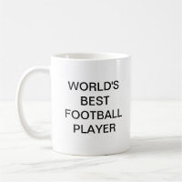 El mejor tazón de café para jugador de FOOTBALL de