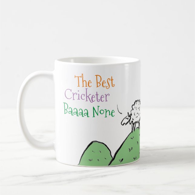 Taza De Café El mejor tazón de cricket (Izquierda)