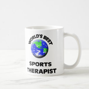 Taza De Café El mejor terapeuta de los deportes del mundo