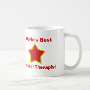 Taza De Café El mejor TERAPEUTA FÍSICO o profesión W5C2 del