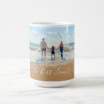 Taza De Café El mejor texto de la familia<br><div class="desc">Personalizado Fotografías Café con texto La mejor familia - Única tu propio diseño - Familia personalizada / Amigos o regalo personal de tazas - Añadir tu foto / texto - Redimensionar y mover o eliminar / añadir elementos - imagen / texto con herramienta de personalización ! Elija fuentes / tamaño...</div>
