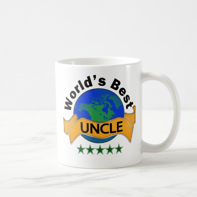 Taza De Café El mejor tío del mundo (Derecha)