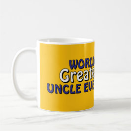 Taza De Café El mejor tío del mundo jamás creado