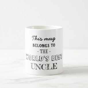 Taza De Café El Mejor Tío Pertenece Aquí