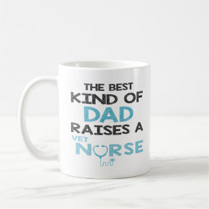 Taza De Café El Mejor Tipo De Papá Levanta Una Enfermera De Vet