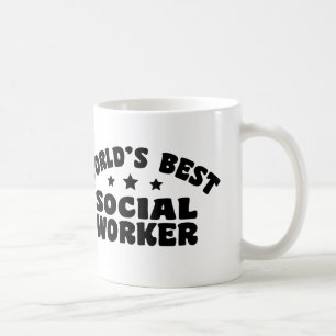 Taza De Café El mejor trabajador social del mundo