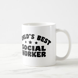 Taza De Café El mejor trabajador social del mundo
