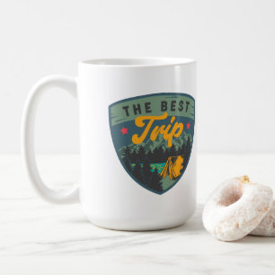 Taza De Café El mejor viaje - Camping Mug