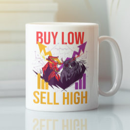 TAZA DE CAFÉ EL MERCADO BULL COMPRA UN MERCADO DE ACCIONES DE C