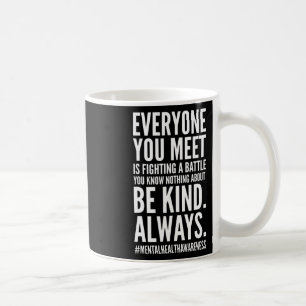 Taza De Café El Mes De Concienciación Sobre La Salud Pone Fin A