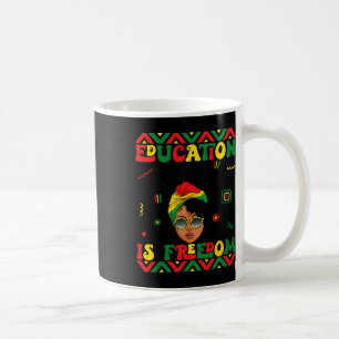 Taza De Café El Mes de la Historia Negra La Educación Es Un Pro