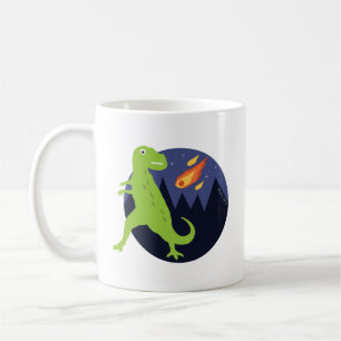 Taza De Café El meteorito que se pegó