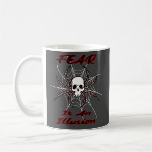 Taza De Café El Miedo Es Una Ilusión - Espeluznante Araña De Ca