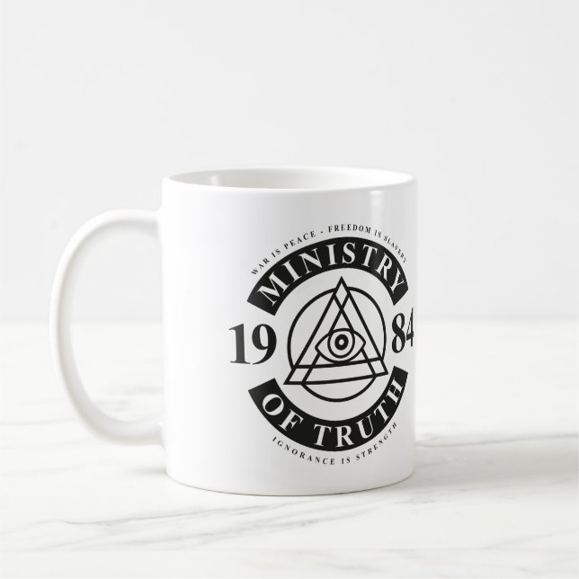 Taza De Café El ministerio de la verdad (Izquierda)