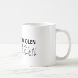 Taza De Café El minua de Usko, olen insinööri.