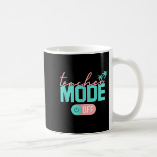 Taza De Café El modo del profesor no es feliz el último día de 