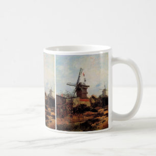 Taza De Café El molino de Blute Fin por Vincent van Gogh