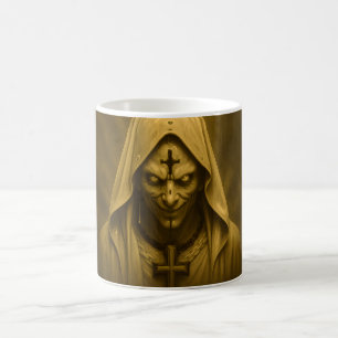 Taza De Café El Monje Demoníaco Despierta