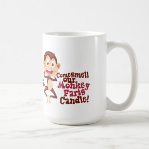 Taza De Café El mono dulce del personalizado el de la