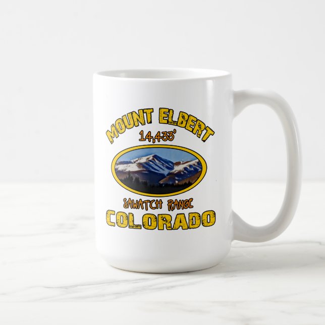Taza De Café El Monte Elbert (Derecha)