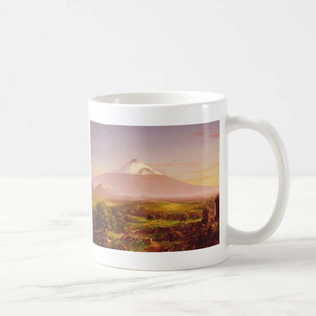 Taza De Café El monte Etna (Derecha)
