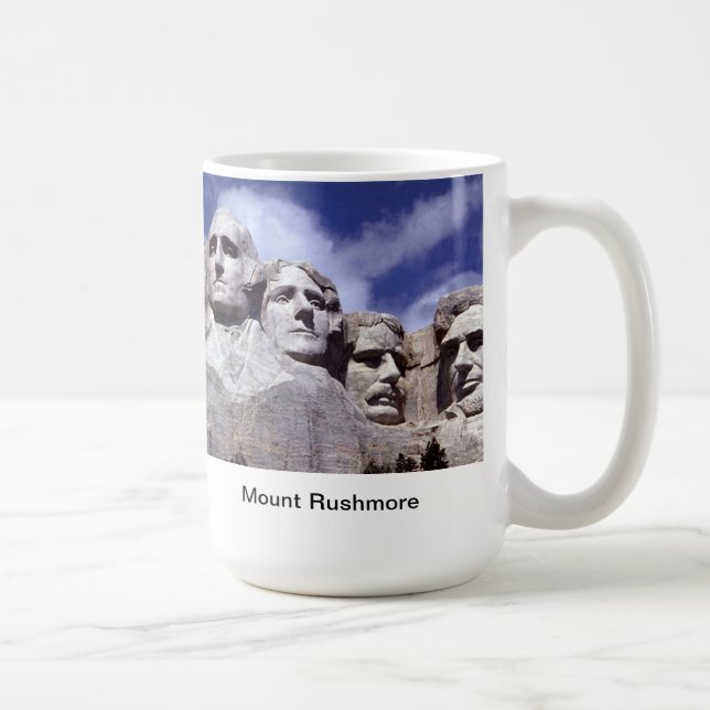 Taza De Café El monte Rushmore (Derecha)