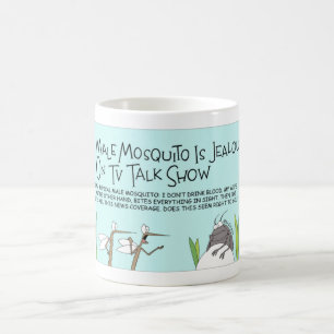 Taza De Café El mosquito y la demostración de charla