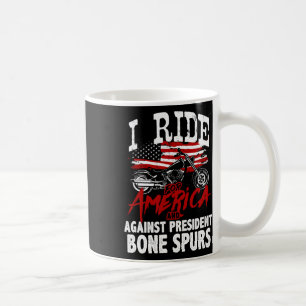 Taza De Café El motociclista anti Trump resiste al presidente B